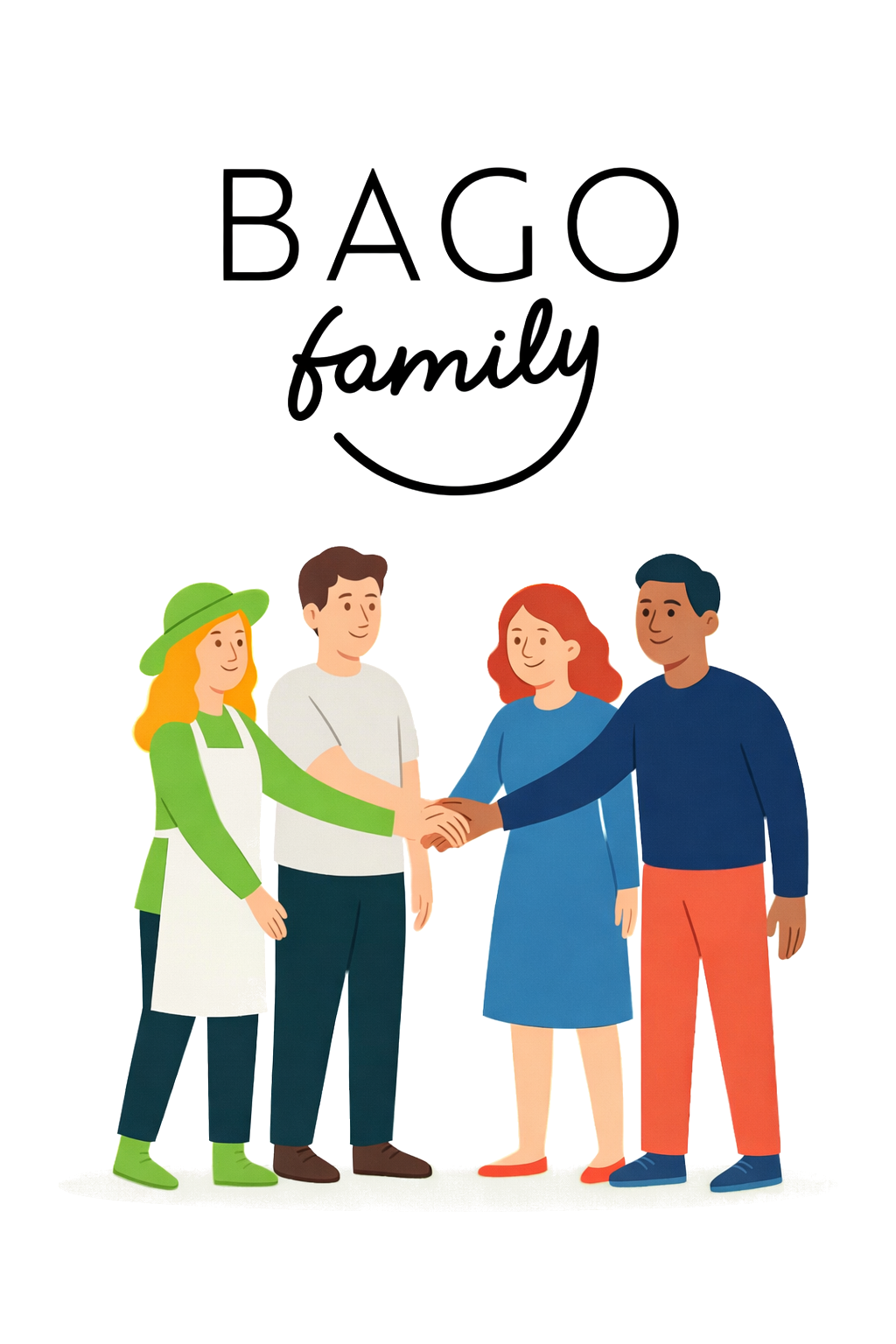 Иллюстрация о партнёрстве и ценностях BAGO family
